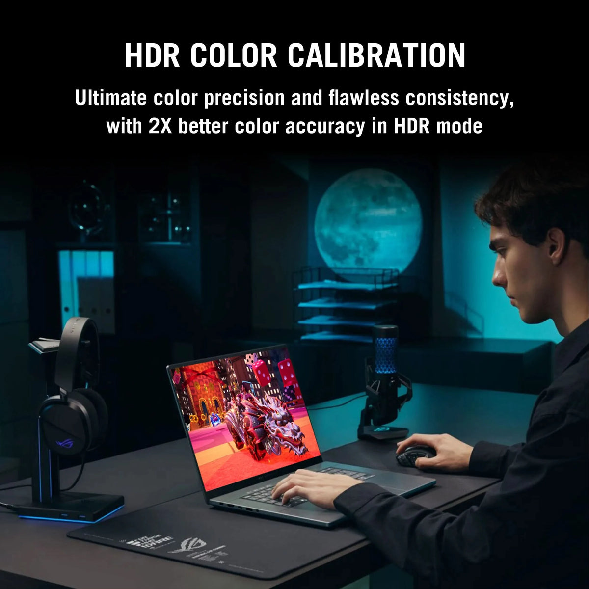 ASUS ROG Zephyrus G16 GU606AW-TB043WS, Intel Core Ultra 9 386H, RTX 5080 GPU, 32GB RAM, 2TB SSD, 16 inch 2.5K Resolution, Windows 11 Home, Microsoft Office Home 2024, Microsoft 365 Basic, Gaming Laptop