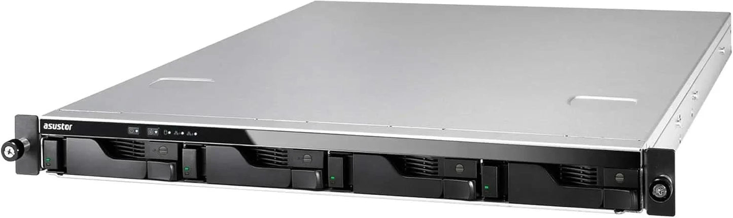 ASUSTOR AS6504RS 4-Bay NAS | 2.5GbE, 8GB DDR4, Energy-Efficient Rackmount Storage Server