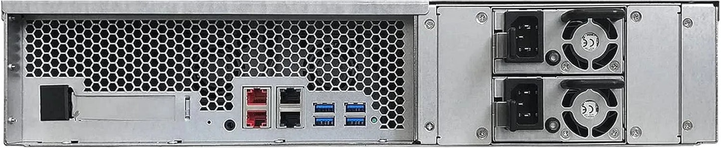 ASUSTOR AS6512RD 12-Bay NAS | 2.5GbE, 8GB DDR4, Energy-Efficient Rackmount Storage Server