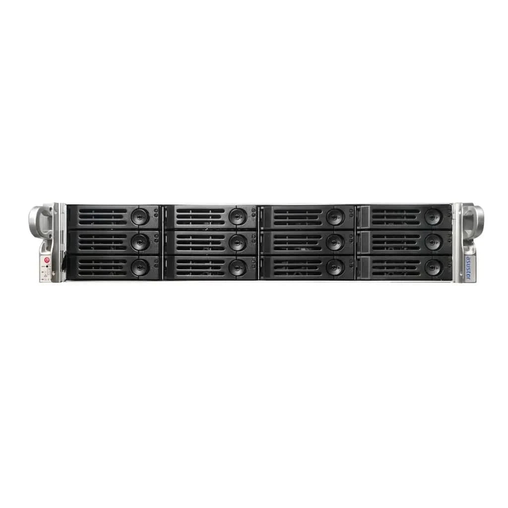 ASUSTOR AX7012R 12-Bay Expansion Unit | SAS/SATA, Energy-Efficient Rackmount Storage Expander
