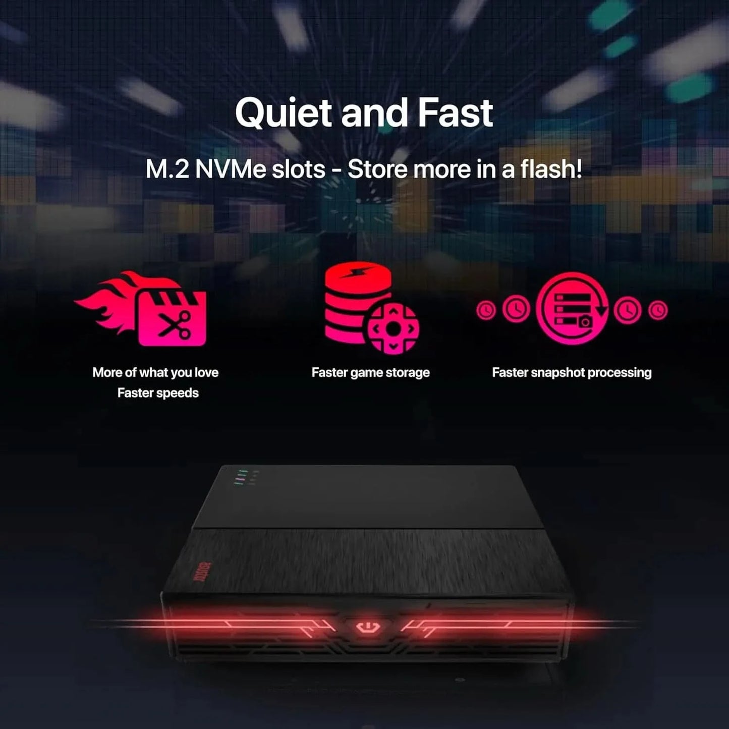 ASUSTOR FS6712X 12-Bay NAS | 10GbE, 4GB DDR4, Energy-Efficient NVMe Storage Server