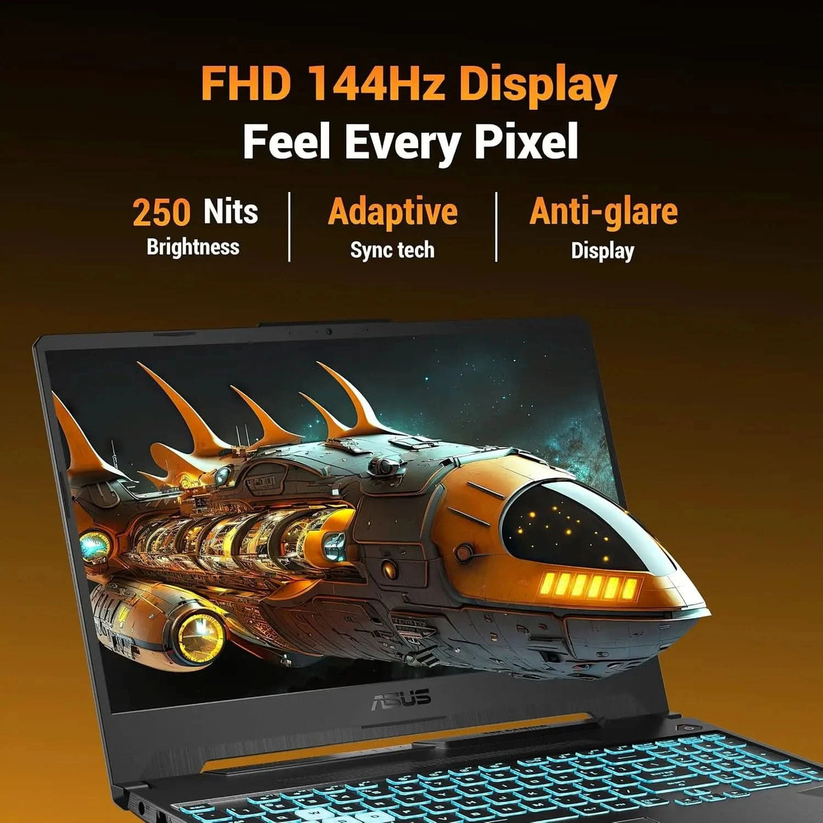ASUS TUF A15 (2026),AMD Ryzen 7 155, RTX 3050-4GB, 16GB RAM (Upgradeable), 512GB SSD, FHD, 15.6"(39.6 cm),Windows 11, M365 Basic(1Y),Office 2024, Graphite Black, 2.3 Kg, FA506NCG-HN443WS,Gaming Laptop