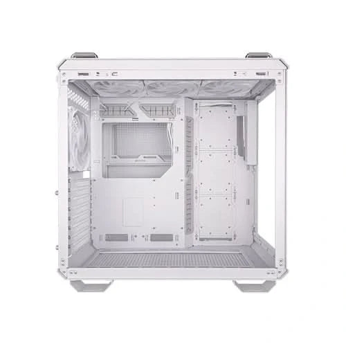 ASUS TUF Gaming GT502 PLUS TG ARGB Mid Tower Gaming Cabinet, White