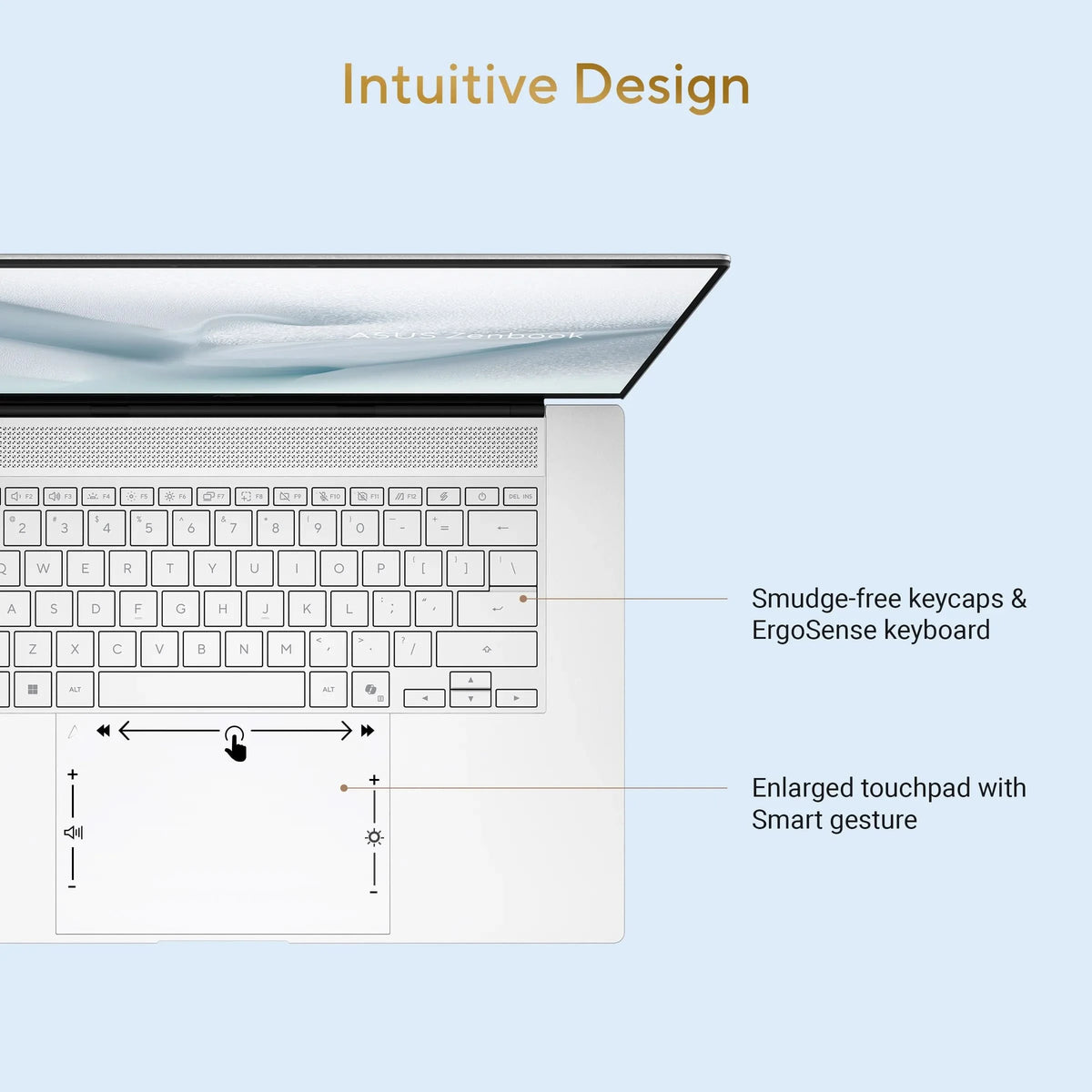 ASUS Zenbook S14 UX5406AA-SU189WS, Intel Core Ultra 9 386H Series 3, 32GB RAM, 1TB SSD, Intel Graphics, 14 inch OLED Touch 3K Resolution, Windows 11 Home, Office Home 2024, M365 Basic-1 Year Validity, Intel AI Powered Laptop, 1 Year Warranty