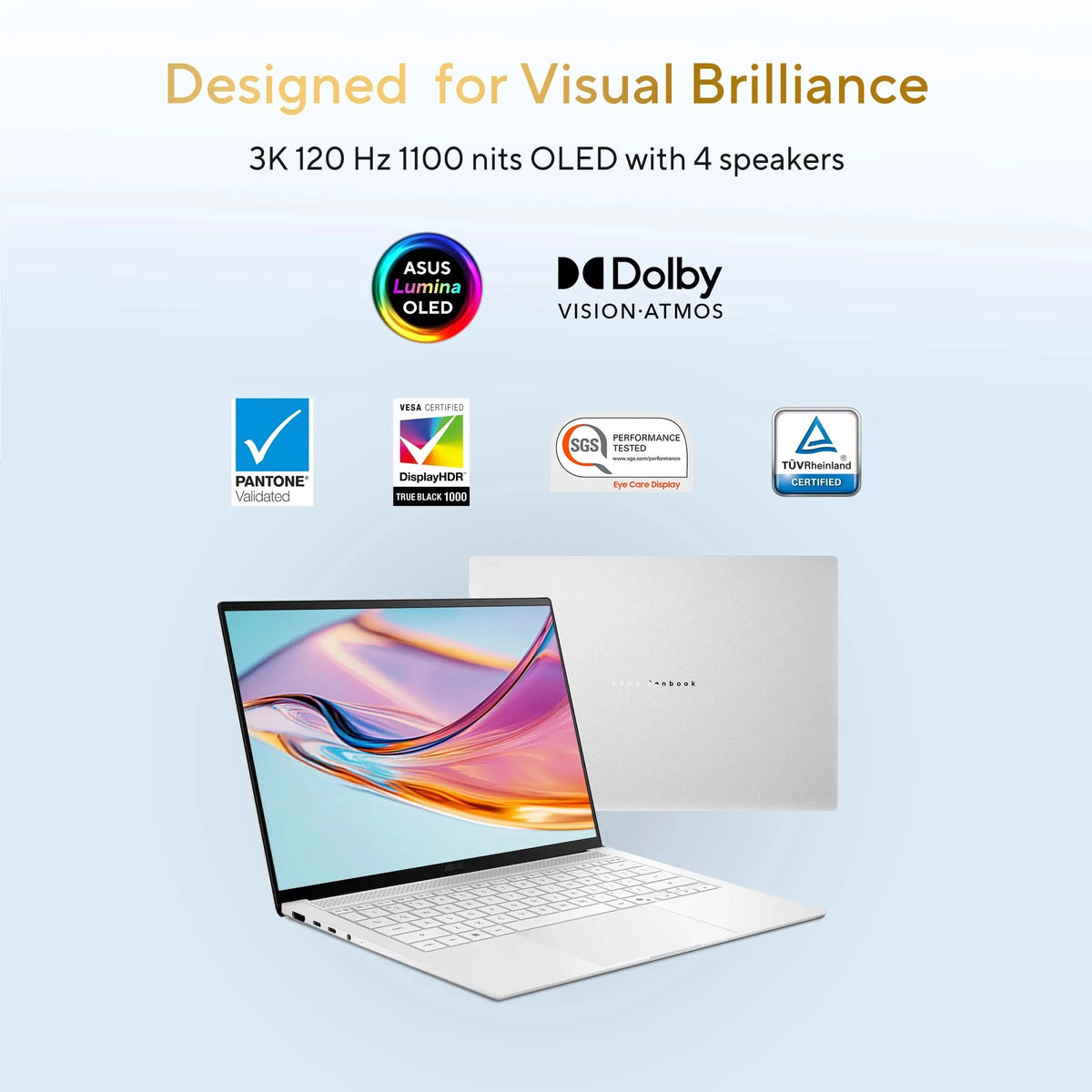 ASUS Zenbook S14 UX5406AA-SU189WS, Intel Core Ultra 9 386H Series 3, 32GB RAM, 1TB SSD, Intel Graphics, 14 inch OLED Touch 3K Resolution, Windows 11 Home, Office Home 2024, M365 Basic-1 Year Validity, Intel AI Powered Laptop, 1 Year Warranty