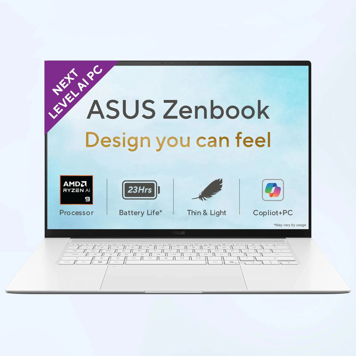 ASUS Zenbook S16 UM5606GA-SR249WS, AMD Ryzen AI 9 465 Processor, 32GB, 1TB, AMD Radeon Graphics 16 inch OLED Touch 3K Resolution, Windows 11 Home, Office Home 2024, M365 Basic-1 Year Validity, Premium AI Laptop, 1 Year Warranty