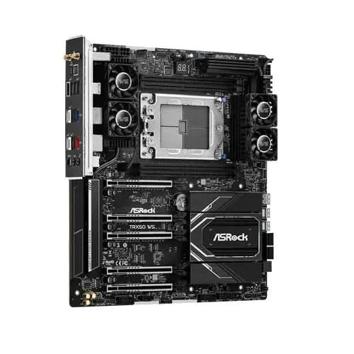 ASROCK TRX50 WS AMD TRX50 Ryzen 7000 EATX DDR5 sTR5 Threadripper Motherboard