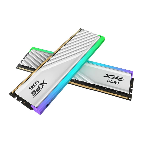 RAM DDR5 32GB (16X2) XPG 6000 MHZ LANCER BLADE RGB WHITE– Vishal