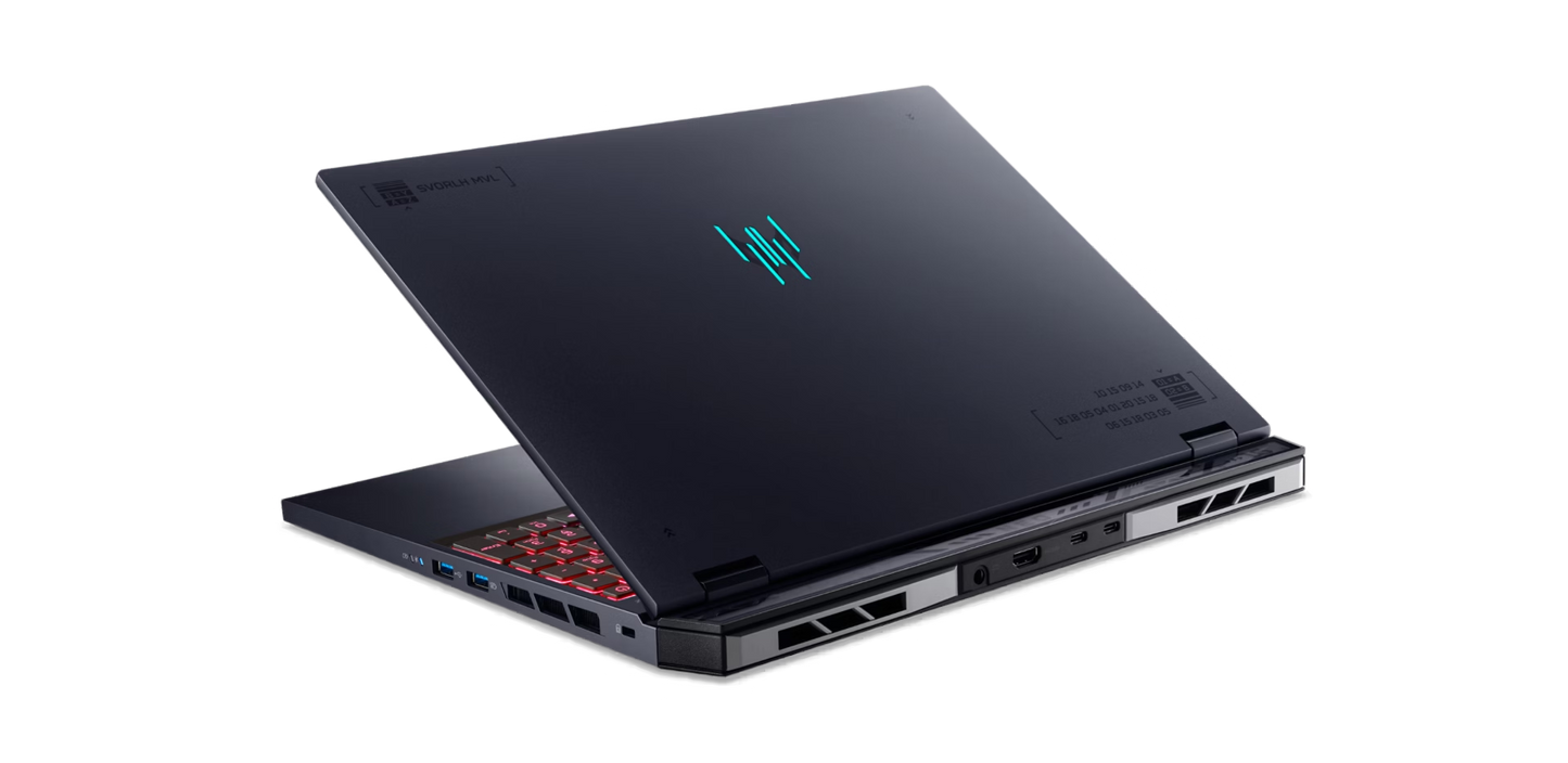 ACER PREDATOR HELIOS NEO 16 AI ULTRA 9 PROCESSOR 275HX 32 GB DDR5 6400MHZ MEMORY2TB PCIE NVME SED SSD8G-GDDR7 (4C*512*8*4) 28GBPS 16"WQXGA 240HZ DCI-P3 100% DDS W11 ABYSSAL BLACK NH.QX3SI.001