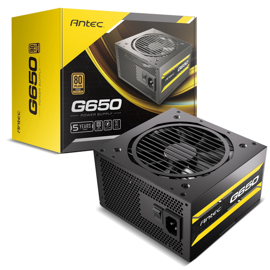 ANTEC G650 GOLD 650 WATT SEMI MODULAR SMPS
