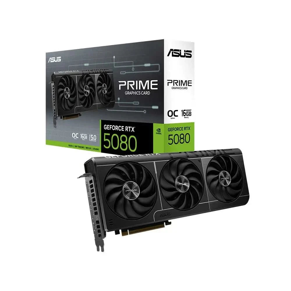 ASUS PRIME GEFORCE RTX 5080 OC EDITION 16GB GDDR7
