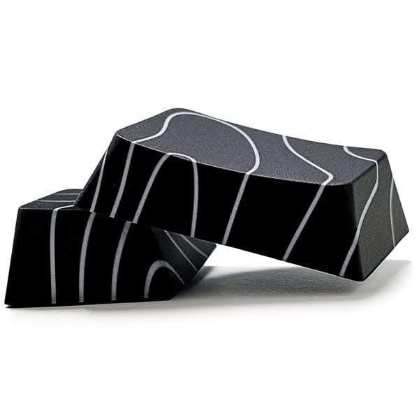 Aula Leobog PBT Black Contour Sublimation Keycaps 80 Qty, Compatible With All Aula F75 Keyboard Series, Black Contour (BCK)