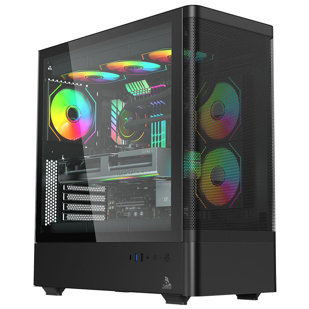 TAG Gaming Aurora M Mid Tower Cabinet Black