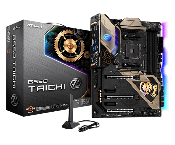 ASROCK B550 TAICHI AMD AM4 MOTHERBOARD