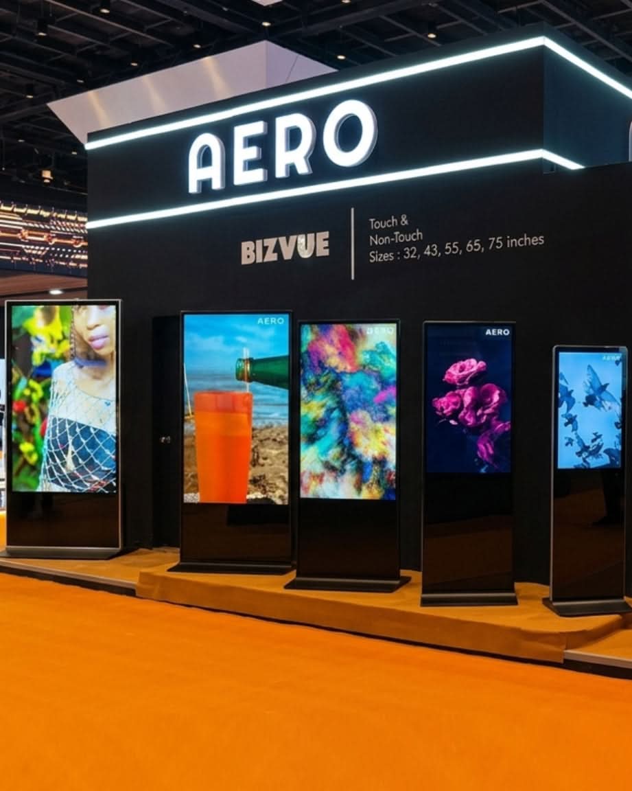 Aero BIZVUE T 65 Ultra Slim Touch Kiosk