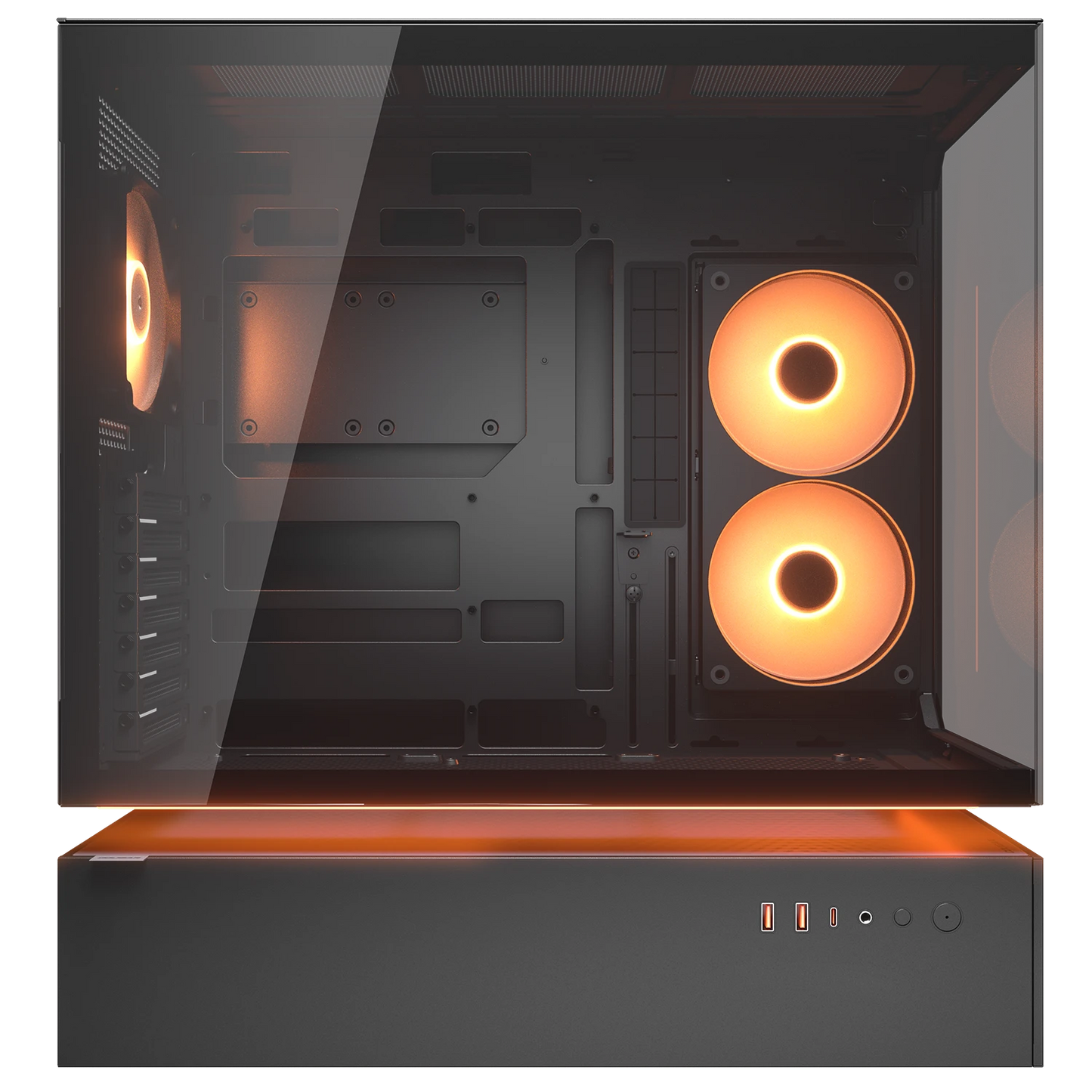 Cougar CFV235 Glass Black Mid Tower Cabinet