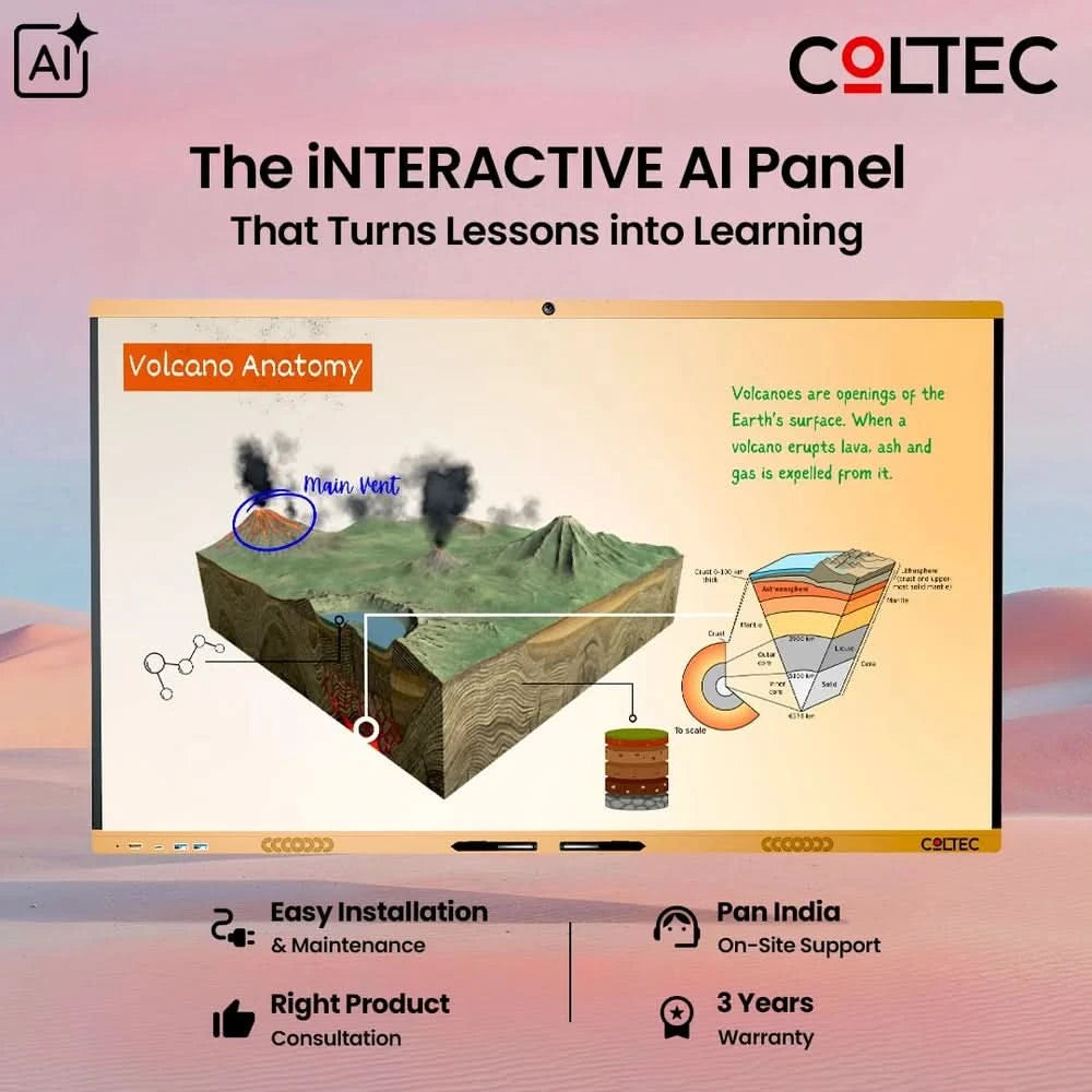 COLTEC Inspire | 98 Inch Smart Interactive Flat Panel
