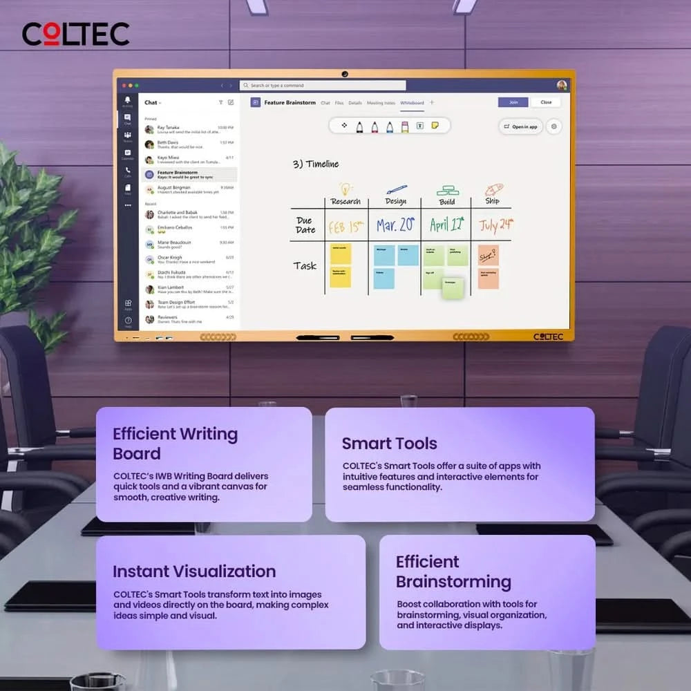 COLTEC Inspire | 98 Inch Smart Interactive Flat Panel