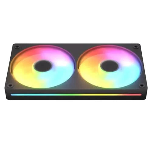 COUGAR Unity 240 ARGB Single-Frame 120mm PWM Case Fan, Black, CF-UN240FB-RGB