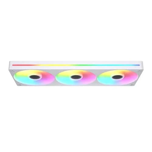 COUGAR Unity 360 ARGB Reverse Blade White Single-Frame Case Fan, PWM, CF-UN360RW-RGB