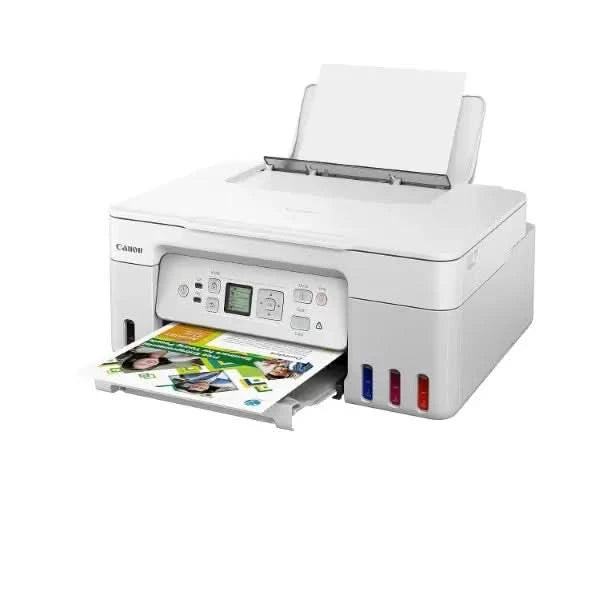 Canon PIXMA G3770 Megatank WiFi Inktank Colour Printer White