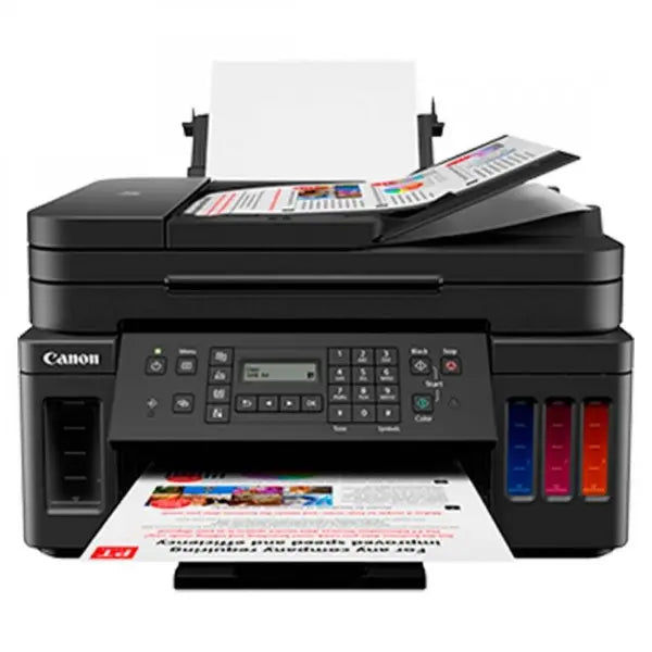 Canon PIXMA MegaTank G7070 All-in-One Wireless Ink Tank Color Printer with Network, FAX and ADF (Black)