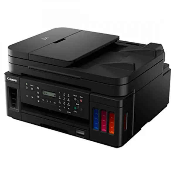 Canon PIXMA MegaTank G7070 All-in-One Wireless Ink Tank Color Printer with Network, FAX and ADF (Black)
