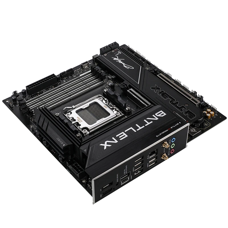 Colorful BATTLE-AX B850M-PLUS S WIFI7 V14 AMD B850 M-ATX Motherboard (Black)