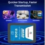 Consistent 512GB SATA III 2.5-Inch SSD