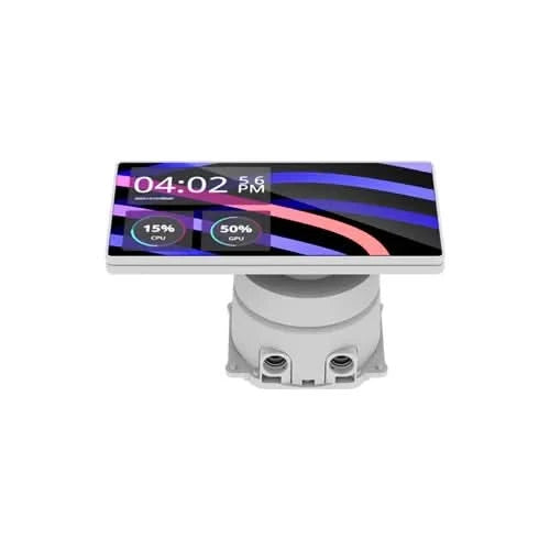 Cooler Master MasterLiquid Core LCD 6 Inch 360 White ARGB, 360mm AIO Liquid CPU Cooler