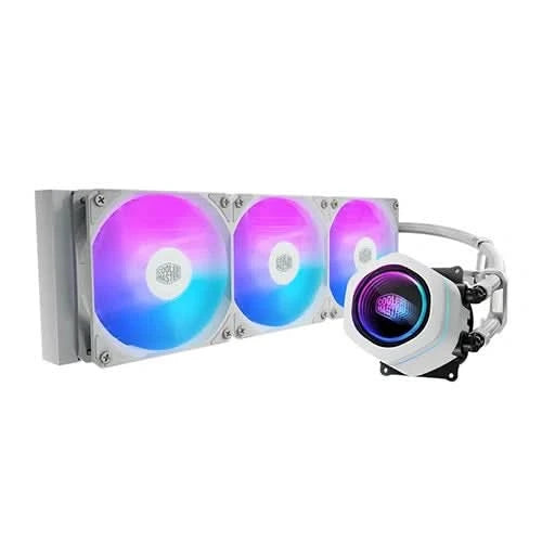 Cooler Master MasterLiquid Core NEX Digital 360 White ARGB, 360mm AIO Liquid CPU Cooler