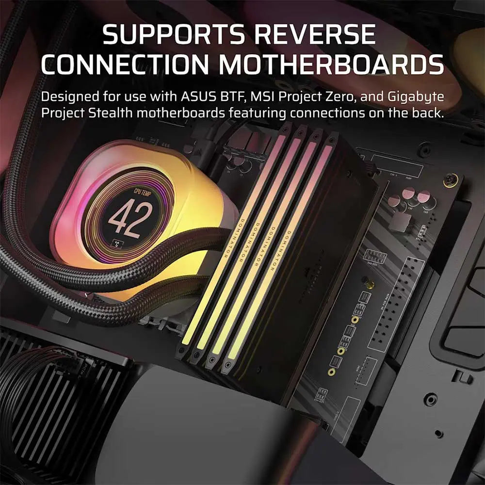 CORSAIR CHASSIS 5000T LX RGB -CC-9011298-WW- MID-TOWER PC CASE WITHOUT PSU, BLACK