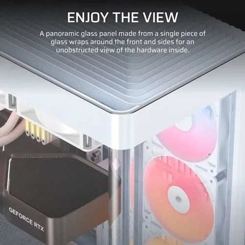 Corsair Chassis 4500X RS ARGB WHITE PC Case Without PSU - CC-9011315-WW