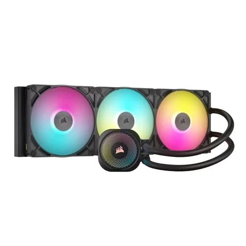 Corsair iCUE LINK TITAN 420 RX RGB Black, 420mm AIO Liquid CPU Cooler