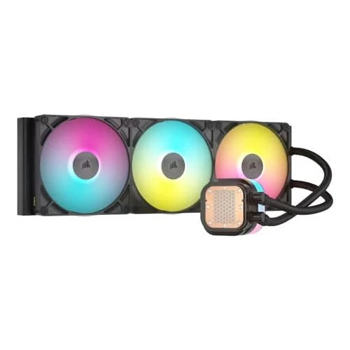 Corsair iCUE LINK TITAN 420 RX RGB Black, 420mm AIO Liquid CPU Cooler