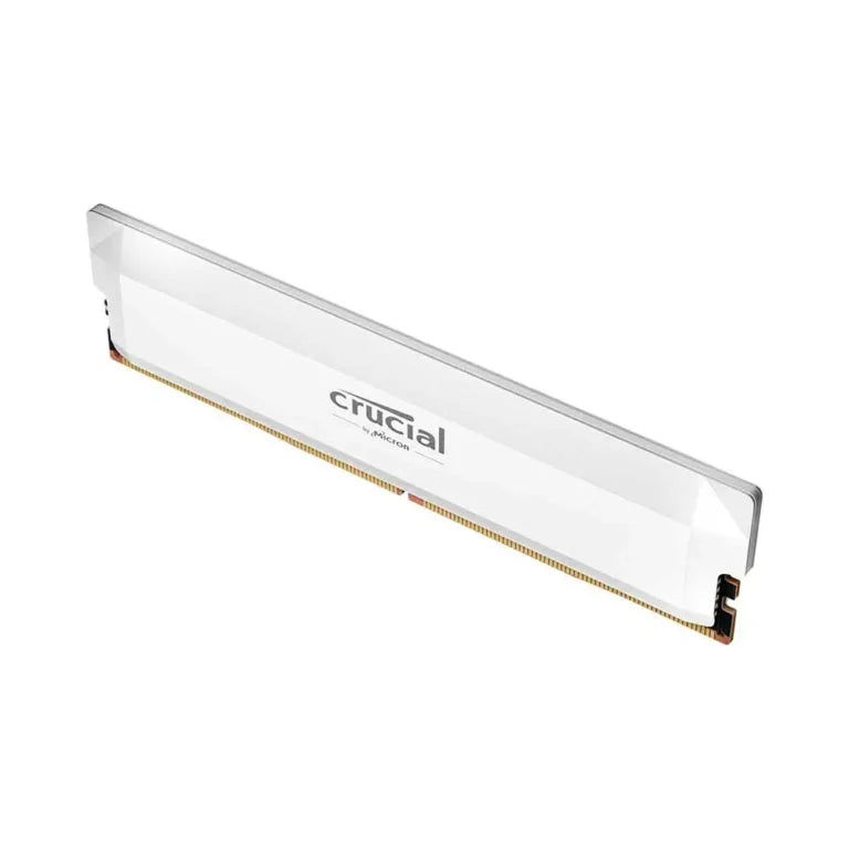 CRUCIAL PRO OC 16GB DDR5-6400 UDIMM CL38 WHITE CP16G64C38U5W
