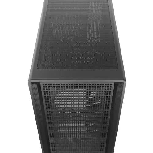 DeepCool CC550 4F Mid Tower Gaming Cabinet, Black