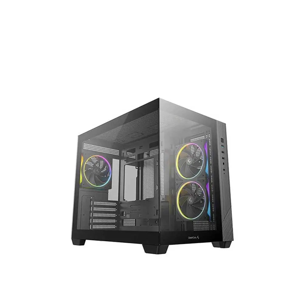 Deepcool CG330 3F Micro ATX Mid Tower Cabinet Black (R-CG330-BKNGM3-G)