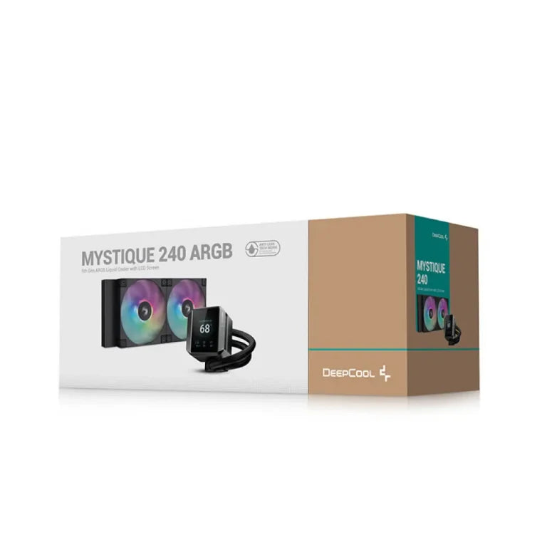 DEEPCOOL MYSTIQUE 240 ARGB 240MM LIQUID CPU COOLER (R-LX550-BKADSNC-G-1)