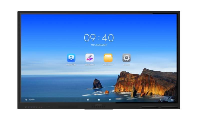 HIKVISION 75-INCH 4K INTERACTIVE DISPLAY DS-D5B75RB/EL(O-STD)/8G+128G