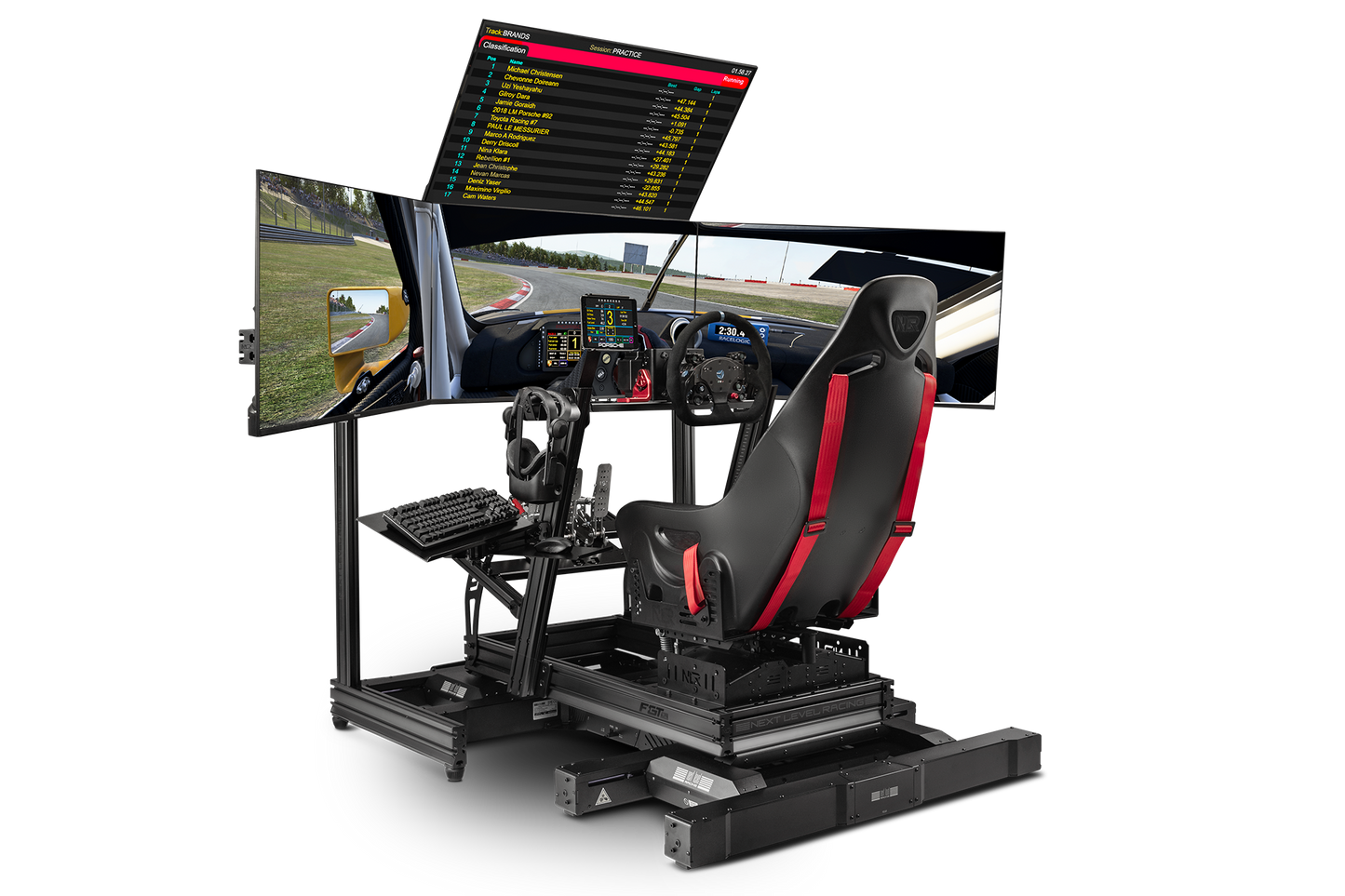 NEXT LEVEL RACING ELITE QUAD MONITOR STAND NLR-E008