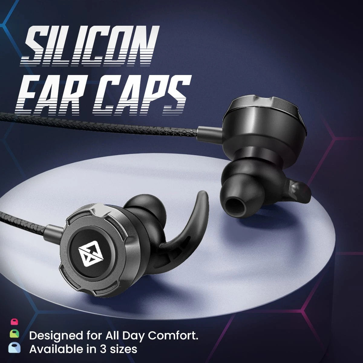 COSMIC BYTE CB-EP-07 (BLACK) GAMING HEADPHONE