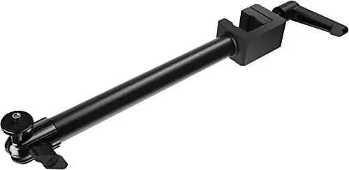 Elgato Solid Arm Auxiliary Holding arm for Cameras, Lights and More, Multi Mount Accessory, black