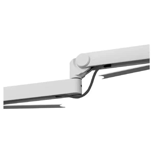 Elgato Wave Mic Arm Pro White - 360 Rotatable Low Profile Gas Spring Microphone Arm, Works Mics/Shure SM7B/HyperX QuadCast/Rode/Blue Yeti & More for Broadcasting/Podcasting/Streaming