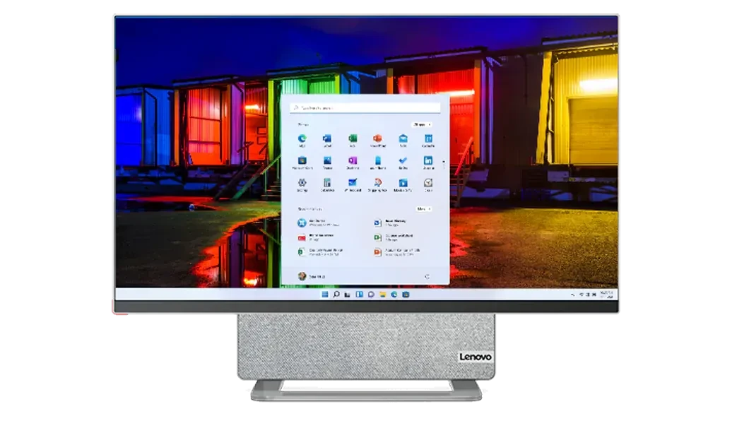 LENOVO YOGA AIO 7 27 4K UHD TOUCHSCREEN ALL-IN-ONE DESKTOP (AMD RYZEN 7 5800H/16GB/1TB SSD/WINDOWS 11/ HOME 64/OFFICE 2021/AMD RADEON RX6600M 8GB GDDR6), GREY