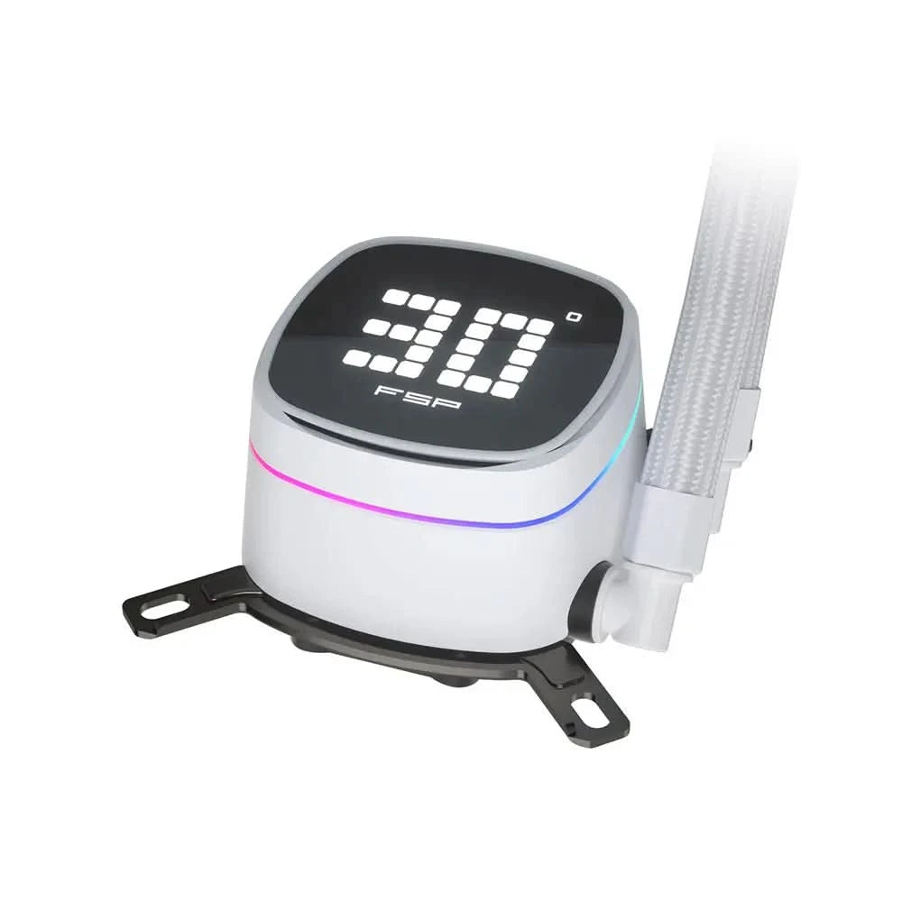 FSP AD36-W 360mm ARGB White AIO Liquid CPU Cooler