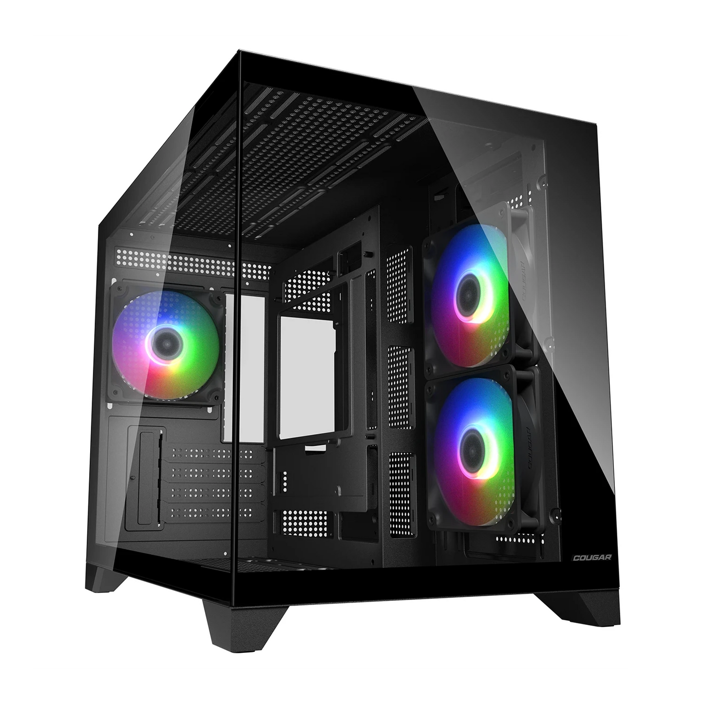 Cougar FV150 mini RGB Black Mini Tower Cabinet