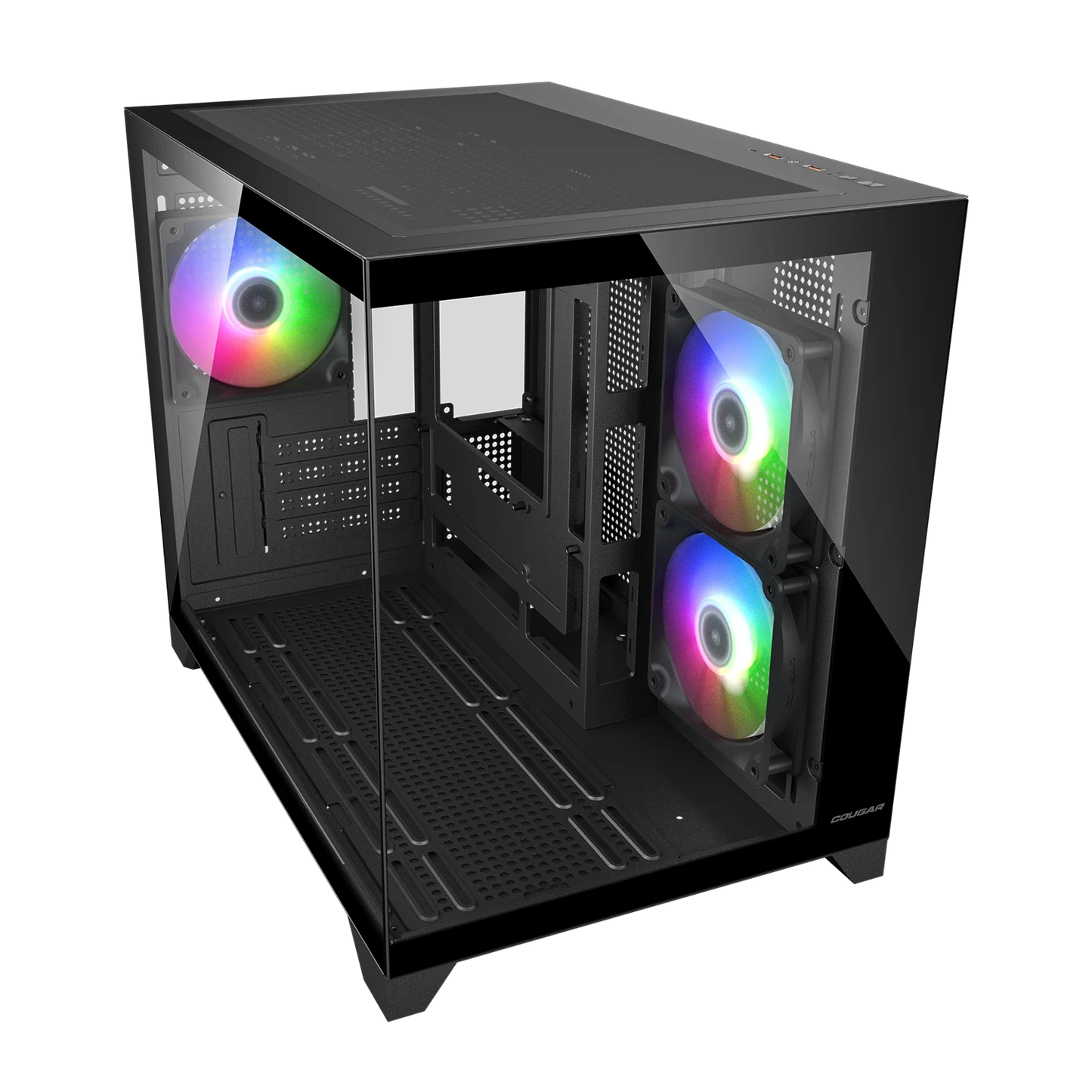 Cougar FV150 mini RGB Black Mini Tower Cabinet