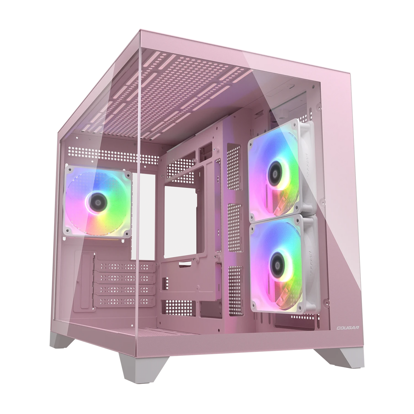 Cougar FV150 mini RGB Pink Mini Tower Cabinet