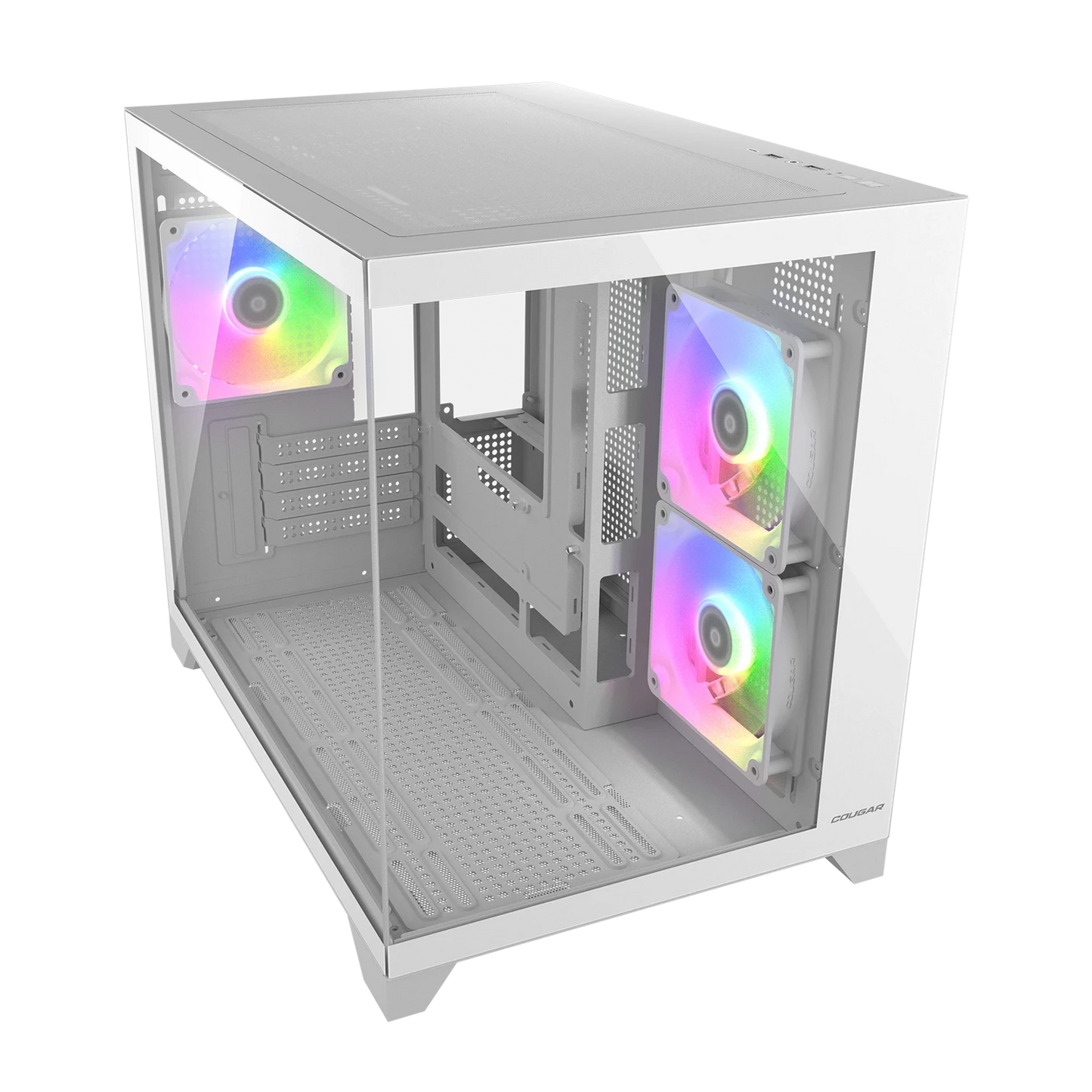 Cougar FV150 mini RGB White Mini Tower Cabinet